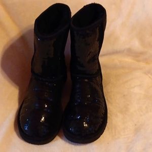 Ugg black sparkles